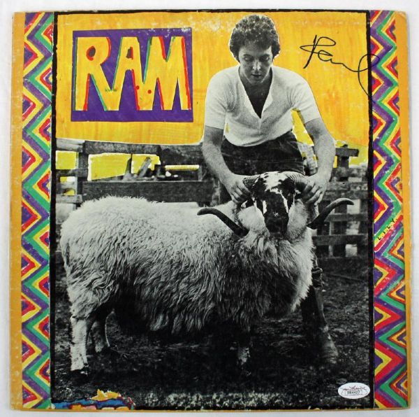 The Beatles: Paul McCartney Signed Album - "Ram" (JSA)