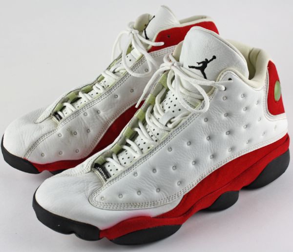 Michael Jordan c.1997-98 Game Used Personal Model Air Jordan XIII Sneakers (w/Bulls LOA)