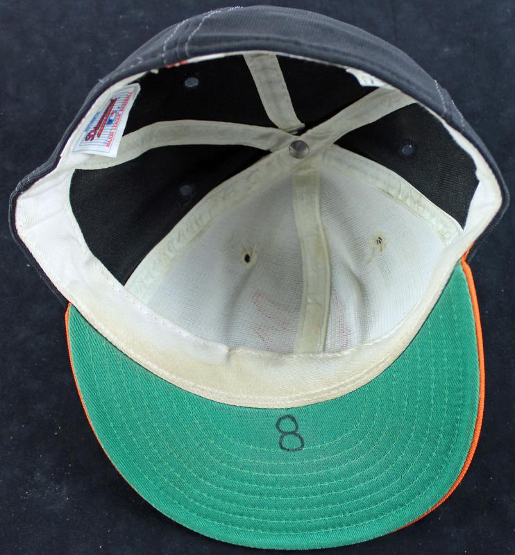Lot Detail - Cal Ripken Jr. Signed Game Used Orioles Cap c. 1980s (JSA ...
