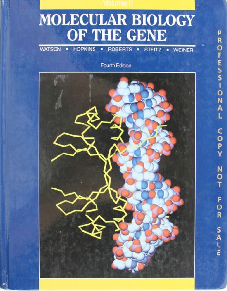 Lot Detail - DNA Double Helix: James Watson & Francis Crick Dual Signed ...