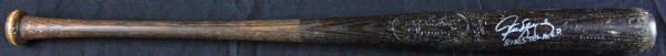 Steve Yeager Game Used & Signed Personal Louisville Slugger Model Bat