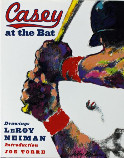 Leroy Neiman Signed Book "Casey at the Bat" 