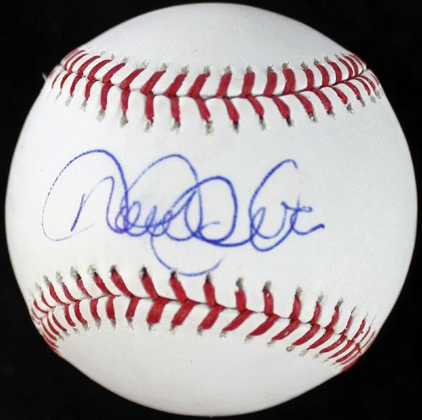 Derek Jeter Signed OML Baseball (JSA)