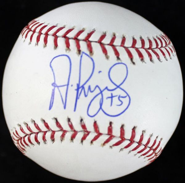 Albert Pujols Signed OML Baseball (PSA/DNA)
