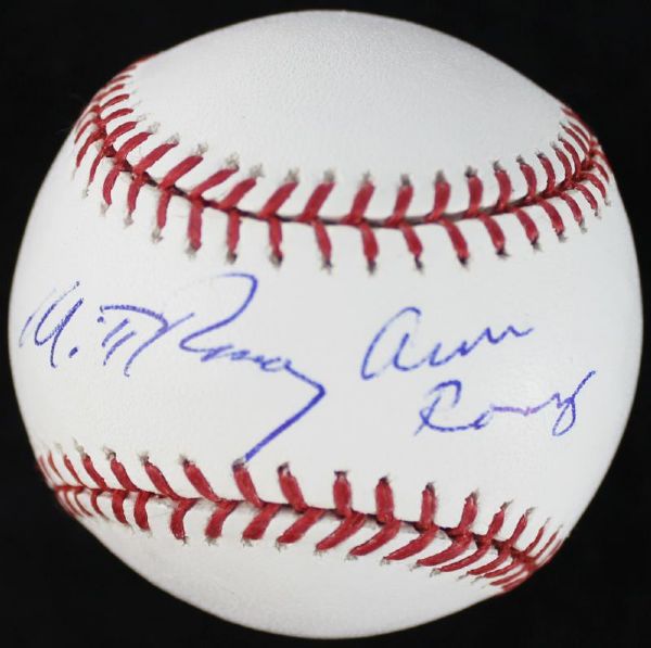 Mitt & Ann Romney Choice Signed OML Baseball (PSA/DNA)