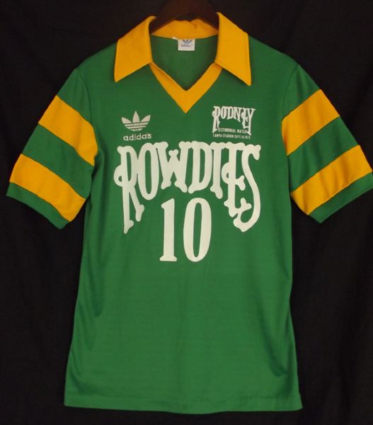 UK Soccer Legend Randy Marsh Game Used Rowdies Jersey