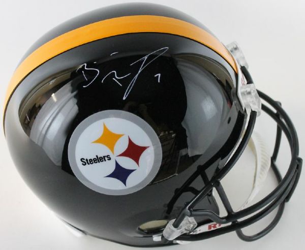 Ben Roethlisberger Signed Steelers Full Sized Helmet (PSA/DNA & JSA)