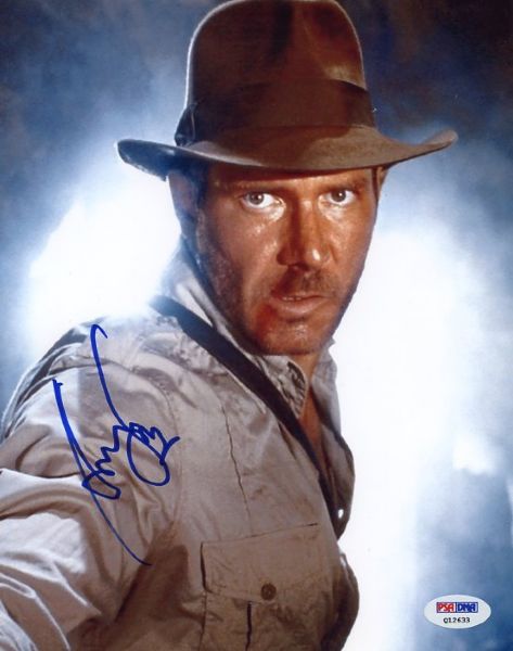 Harrison Ford Signed 8" x 10" Color Photo as "Indiana Jones" (PSA/DNA)