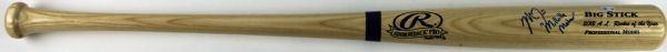 Mike Trout Signed "Millville meteor" 2012 A.L Rookie of the Year Model Bat (MLB)
