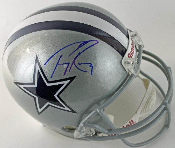 Tony Romo Signed Dallas Cowboys Full Sized Helmet (JSA & PSA/DNA)