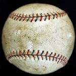 Babe Ruth Single Signed Baseball (PSA/DNA)