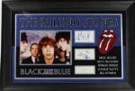 The Rolling Stones Group Autographs in One-of-a-Kind Custom Framed Display (PSA/DNA)