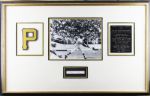 Roberto Clemente Custom Framed Display w/Vintage Autograph (JSA)