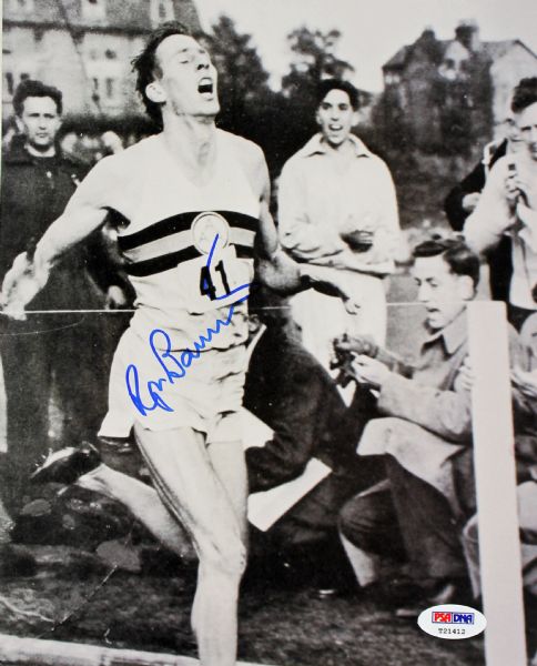 Roger Bannister Signed 8 x 10 Glossy Photo (PSA/DNA)