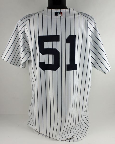 2001 Bernie Williams NY Yankees Game Worn Jersey (Grey Flannel LOA)