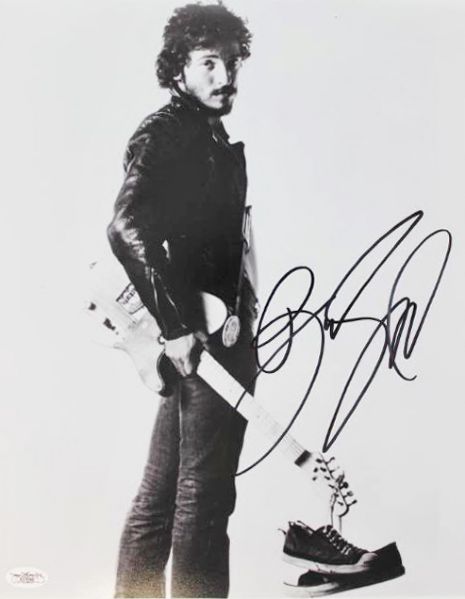 Bruce Springsteen Signed 11" x 14" Photograph (JSA)