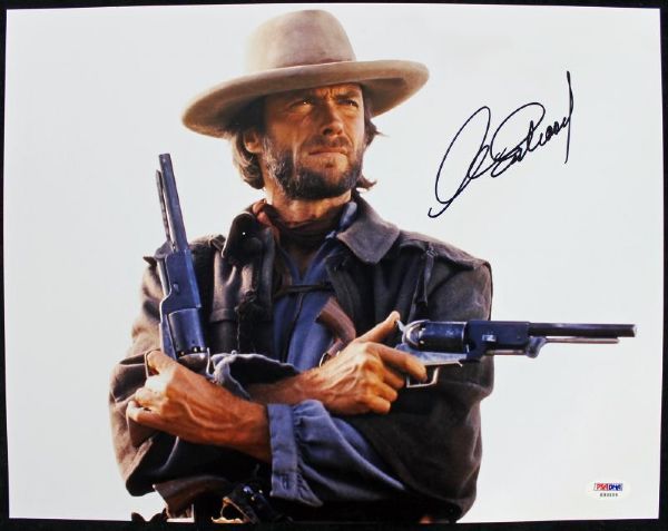 Clint Eastwood Signed 11" x 14" Color Photo from "The Outlaw Josey Wales" (PSA/DNA)