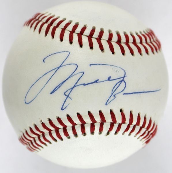 Michael Jordan Signed Wilson Official League Baseball with Excellent Signature (UDA & PSA/DNA)