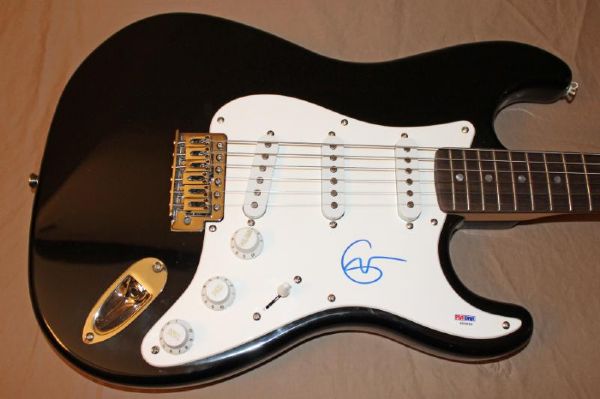 Eric Clapton Signed Fender "Blackie" Style Fender Squier Electric Guitar (PSA/DNA)