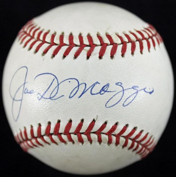 Joe DiMaggio Choice Signed OAL Baseball (PSA/DNA)