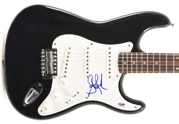 Aerosmith: Steven Tyler Signed Stratocaster Style Electric Guitar (PSA/DNA)