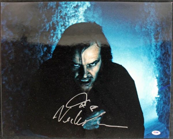 Jack Nicholson Signed 16 x 20 Photo of "The Shining" (PSA/DNA)
