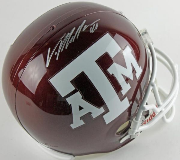 Von Miller Signed Texas A&M Full Size Helmet (PSA/DNA, JSA)