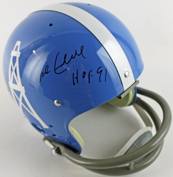 Earl Campbell Signed Oilers Replica Helmet (PSA/DNA) 