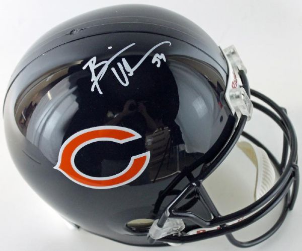 Brian Urlacher Signed Full Size Replica Helmet (PSA/DNA, JSA)