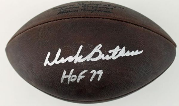 Dick Butkus Signed "The Duke" Model Football (JSA)