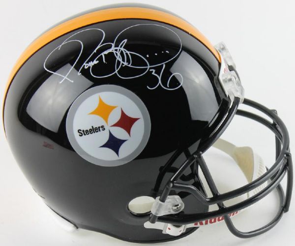 Jerome Bettis Signed Full Size Replica Steelers Helmet (PSA/DNA & JSA)