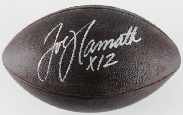 Joe Namath Signed "The Duke" Model Football (JSA)
