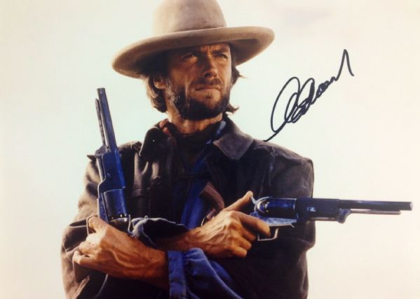 Clint Eastwood Signed 11" x 14" Color Photo from "The Outlaw Josey Wales" (JSA)