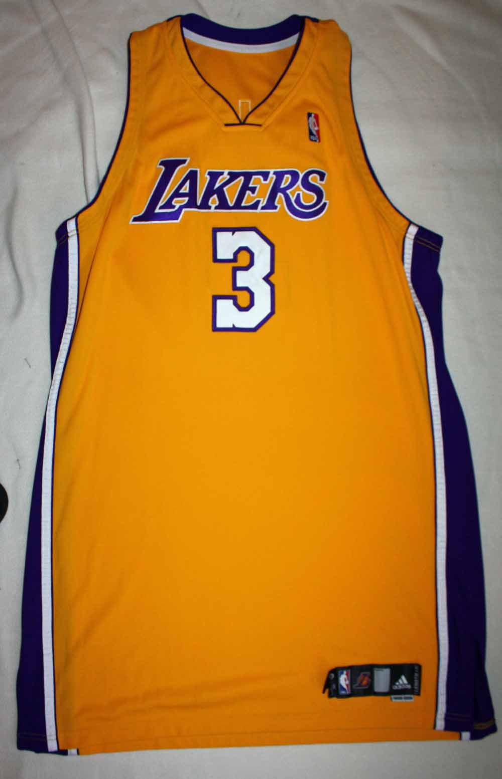 Lot Detail - 2008-09 Trevor Ariza Game Worn & Signed L.A. Lakers ...