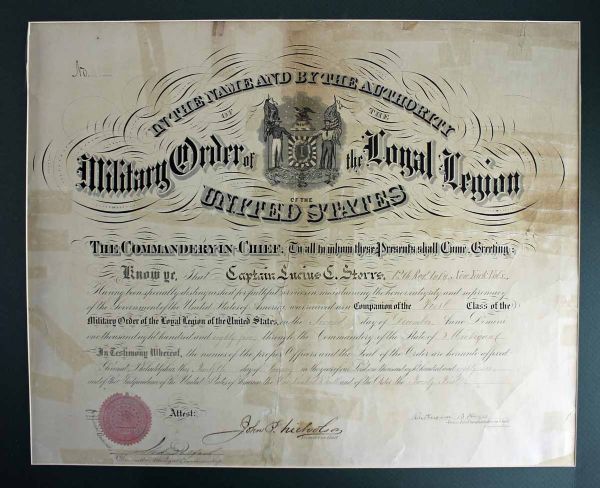 Rutherford B. Hayes Signed Formal Presidential Military Appointment (1886)(PSA/DNA)