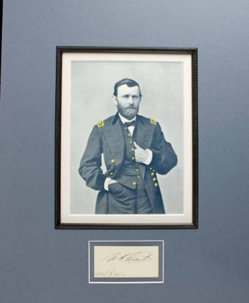 President Ulysses S. Grant Choice Autograph Dated One Day Before Leaving Office! (PSA/DNA)