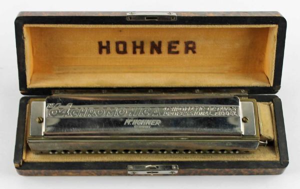 Stevie Wonder Personally Owned & Used Vintage Hohner Harmonica