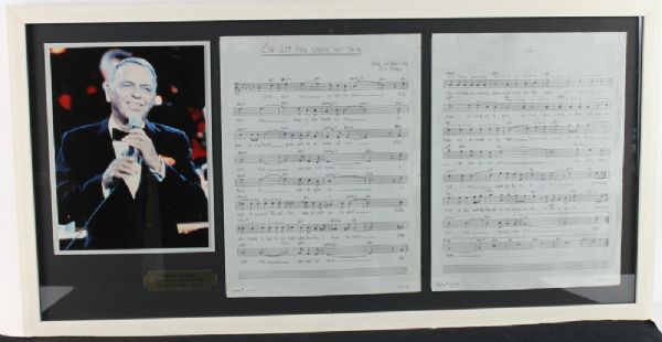 Frank Sinatra Personally Owned & Used Sheet Music for "Ive Got You Under My Skin" (ex. Joe Franklin Collection)