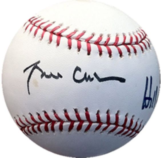 President Bill Clinton & Hillary Rodham Clinton Rare Dual Signed OML Baseball (JSA)