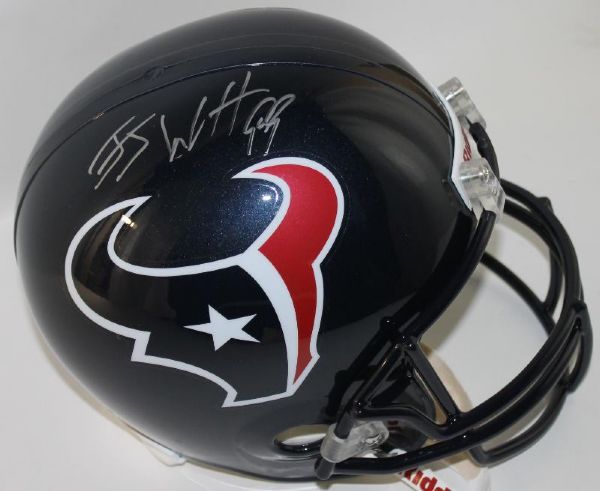 JJ Watt Signed Houston Texans Full Sized Helmet (PSA/DNA)