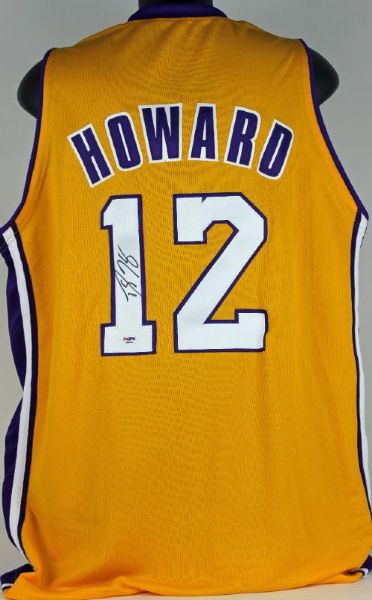 Dwight Howard Signed Los Angeles Lakers Pro Style Jersey (PSA/DNA)