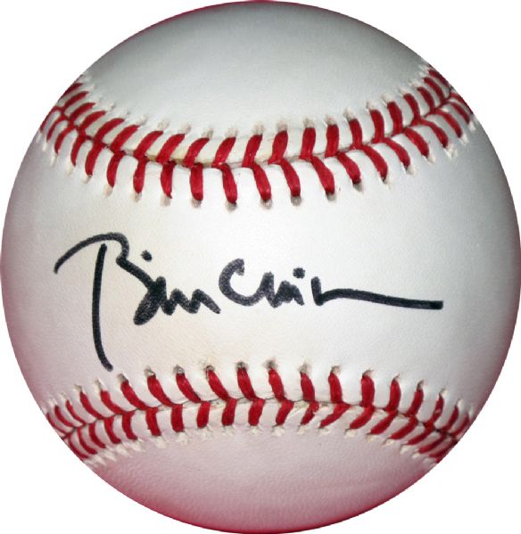 President Bill Clinton Signed OAL Baseball (JSA)