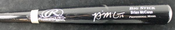 Brain McCann Signed Baseball Bat (PSA/DNA)