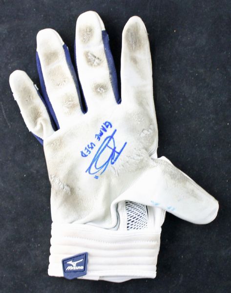 Brett Gardner Signed Game-Used Batting Glove