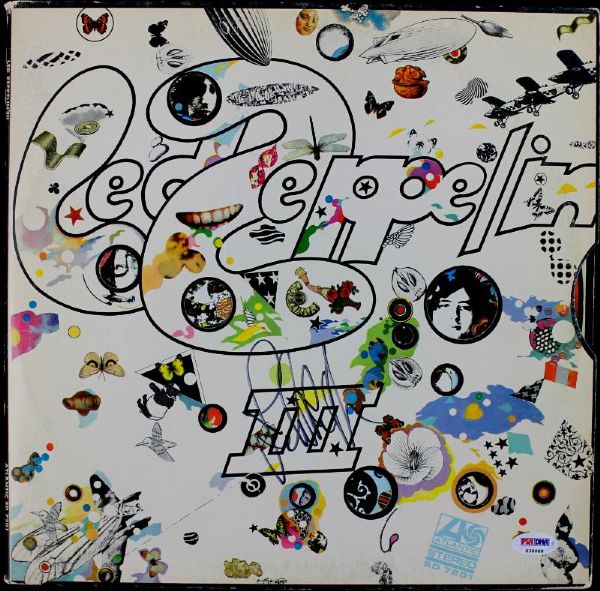 John Paul Jones Signed "Led Zeppelin II" Album (PSA/DNA)