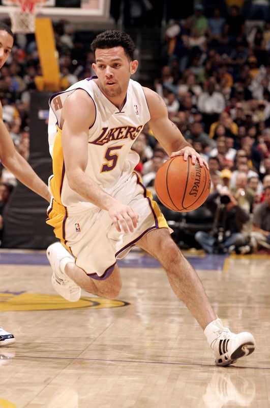 2006-07 Jordan Farmar Game Worn Los Angeles Lakers Jersey., Lot #43094