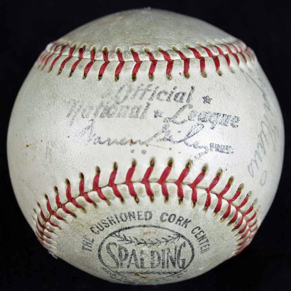 Lot Detail - Baseball Greats Rare Vintage Signed ONL Baseball w/Maris ...