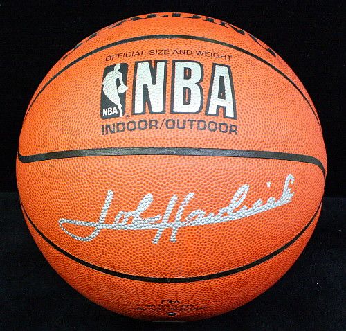 John Havlicek Signed I/O Basketball (PSA/DNA)