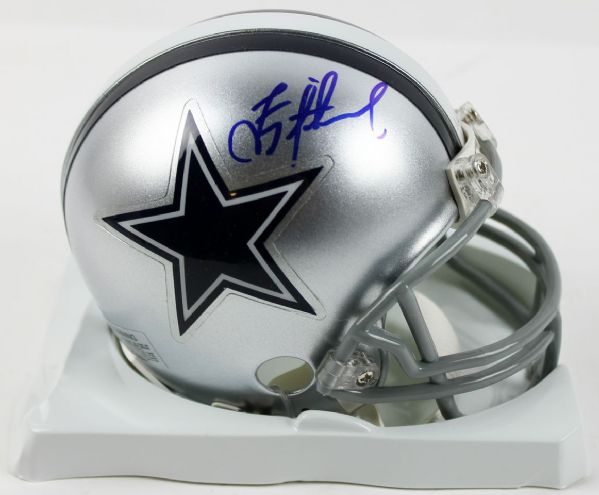 Troy Aikman Signed Mini Cowboys Helmet (PSA/DNA)