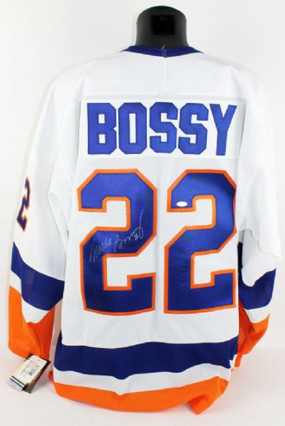 Mike Bossy Signed NY Islanders Jersey (Steiner)